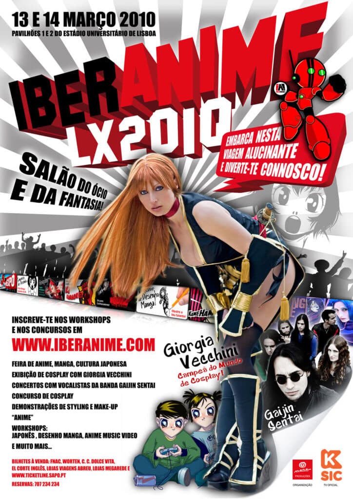 Iberanime Lisboa 2010 poster