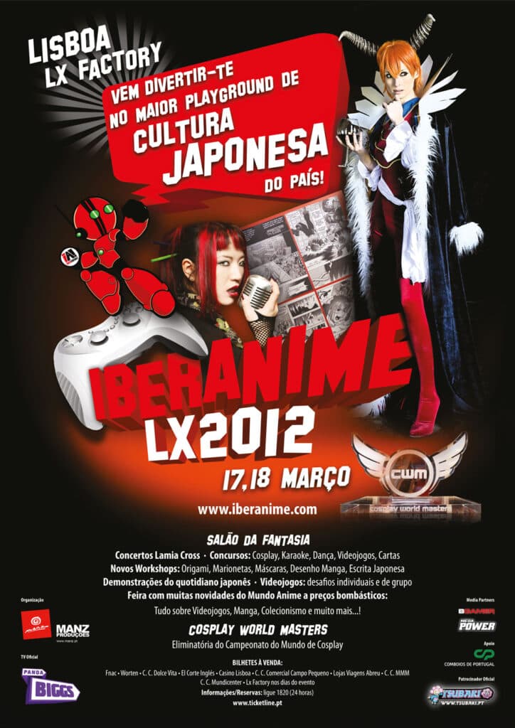 Iberanime Lisboa 2012 poster