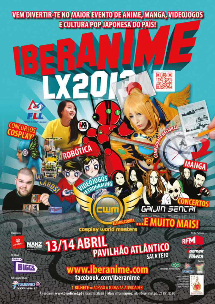 Iberanime Lisboa 2013 poster
