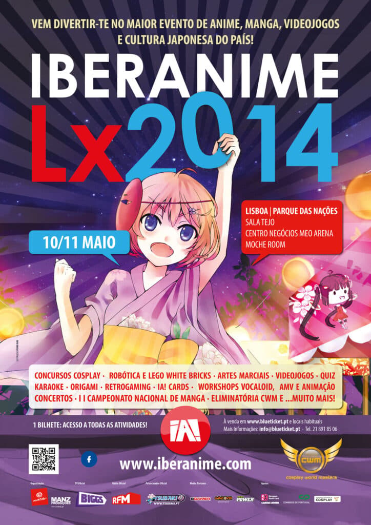 Iberanime Lisboa 2014 poster