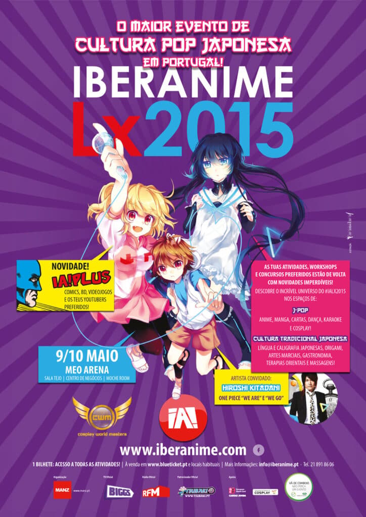 Iberanime Lisboa 2015 poster