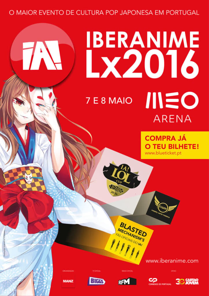 Iberanime Lisboa 2016 poster