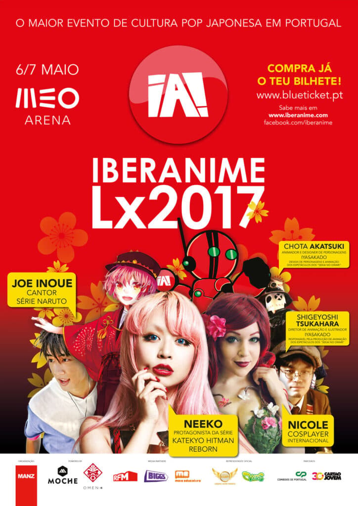 Iberanime Lisboa 2017 poster