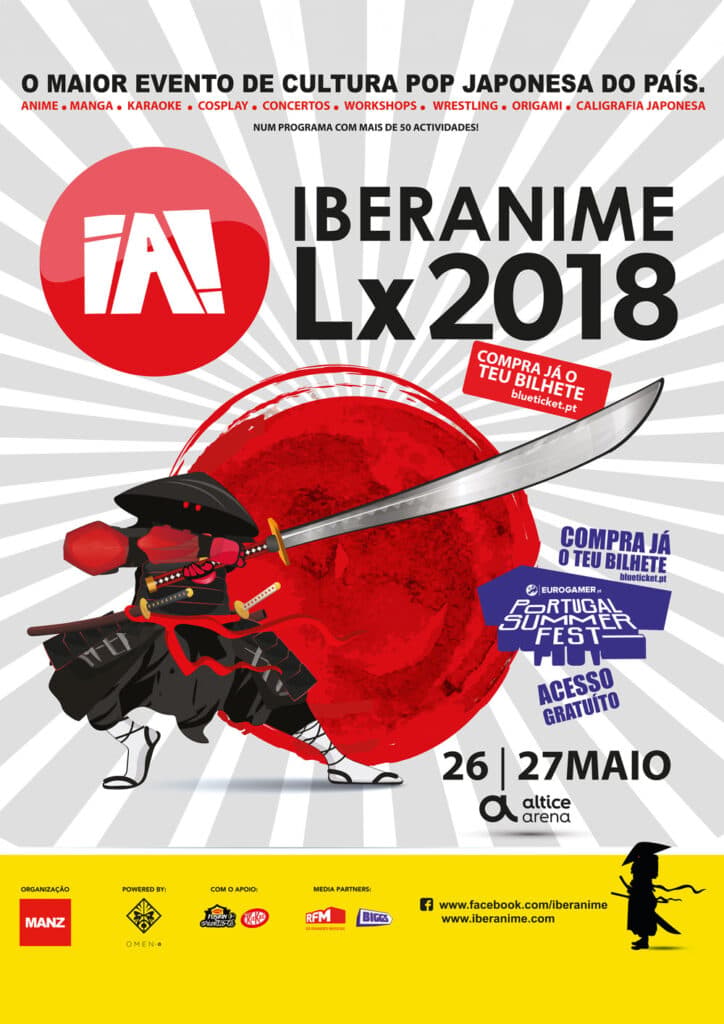 Iberanime Lisboa 2018 poster
