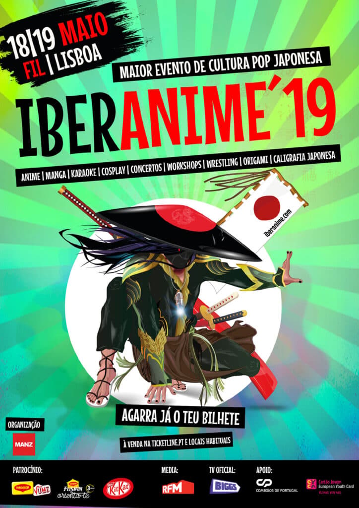 Iberanime Lisboa 2019 poster