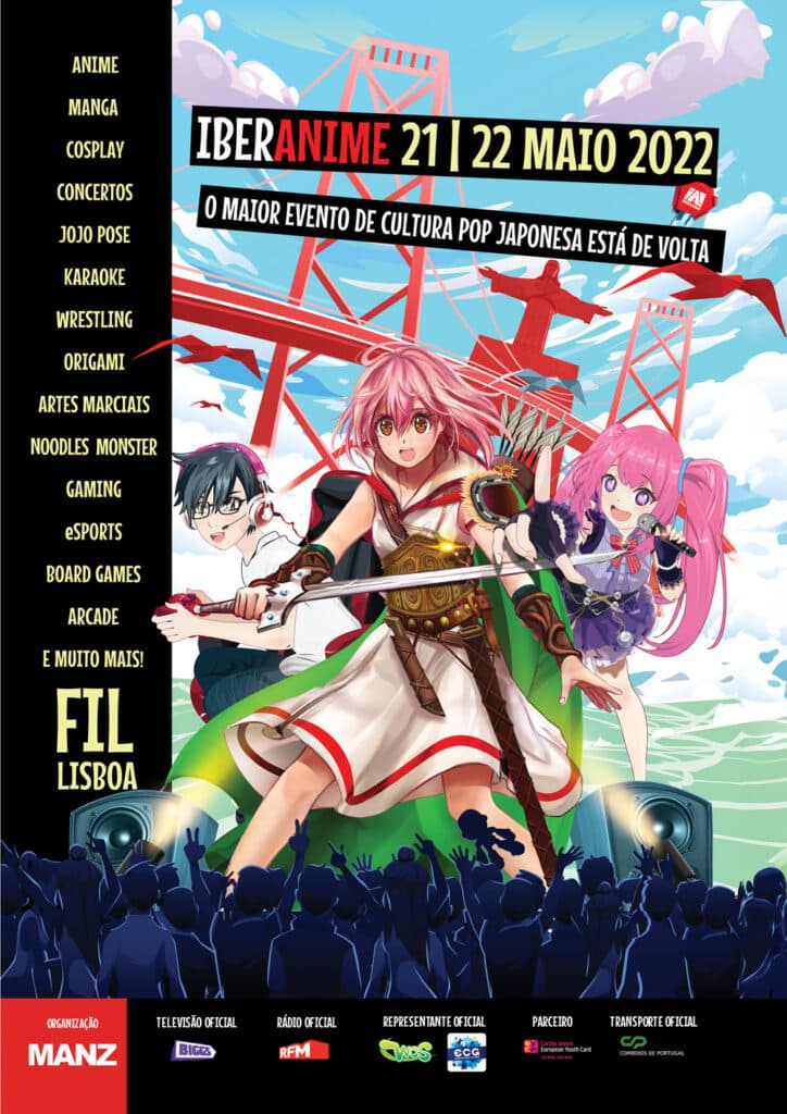 Iberanime Lisboa 2022 poster