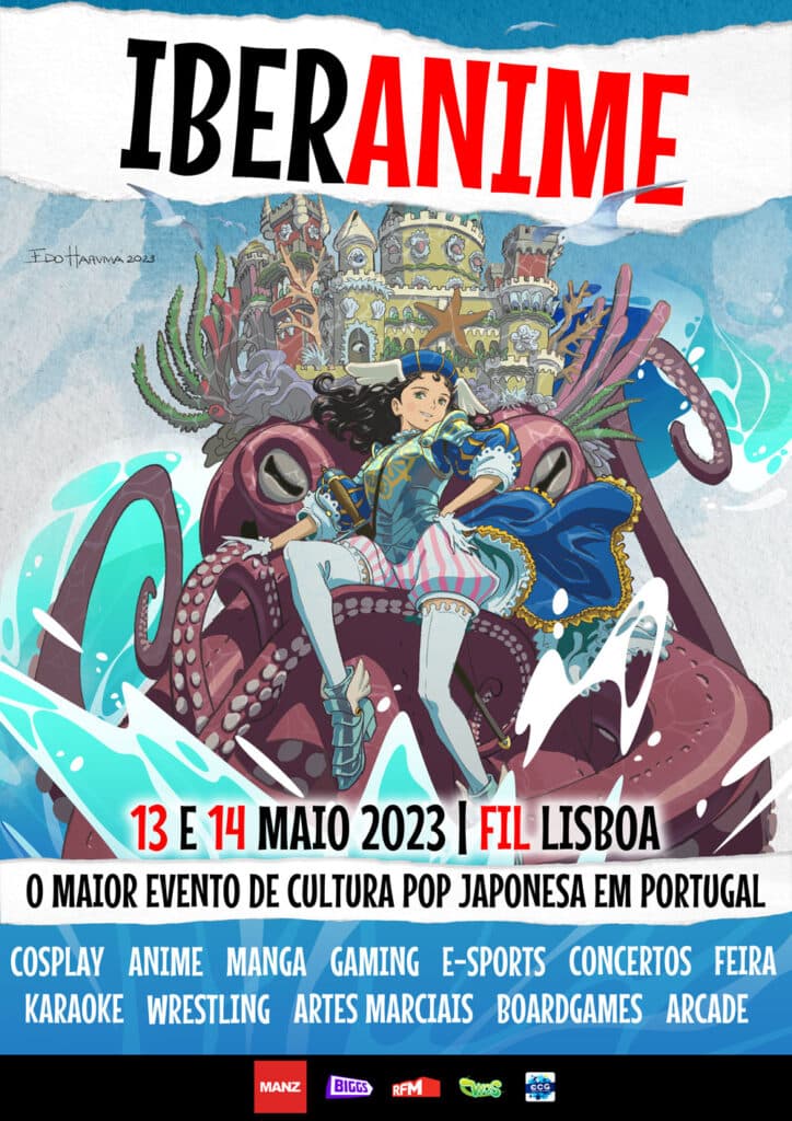Iberanime Lisboa 2023 poster