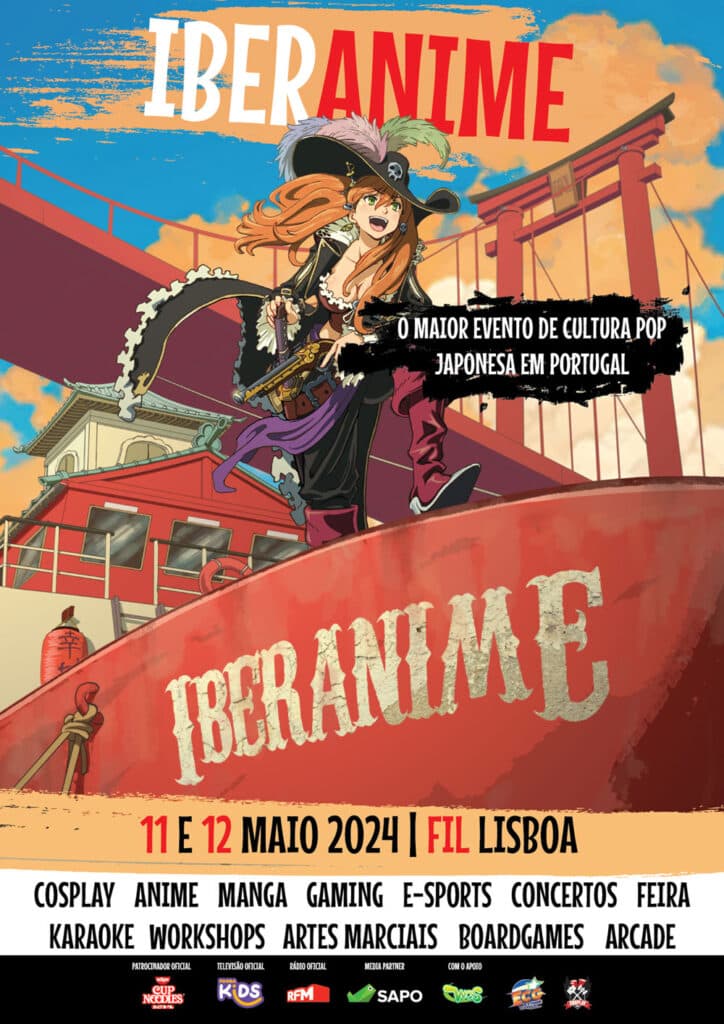 Iberanime Lisboa 2024 poster