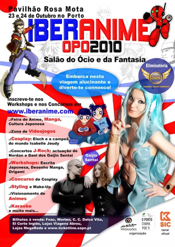 Iberanime Porto 2010 poster
