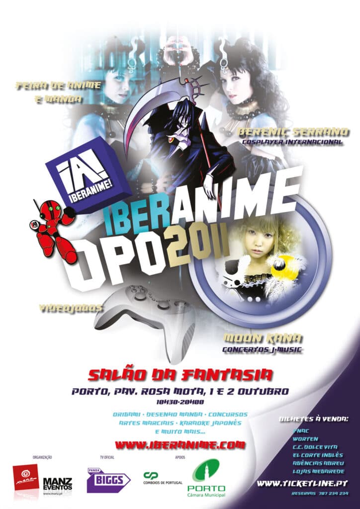 Iberanime Porto 2011 poster