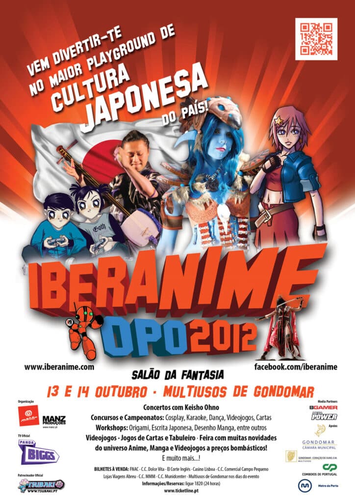 Iberanime Gondomar 2012 poster