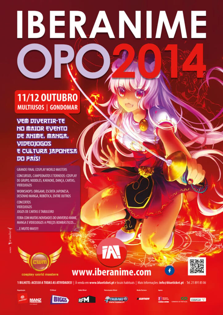 Iberanime Gondomar 2014 poster