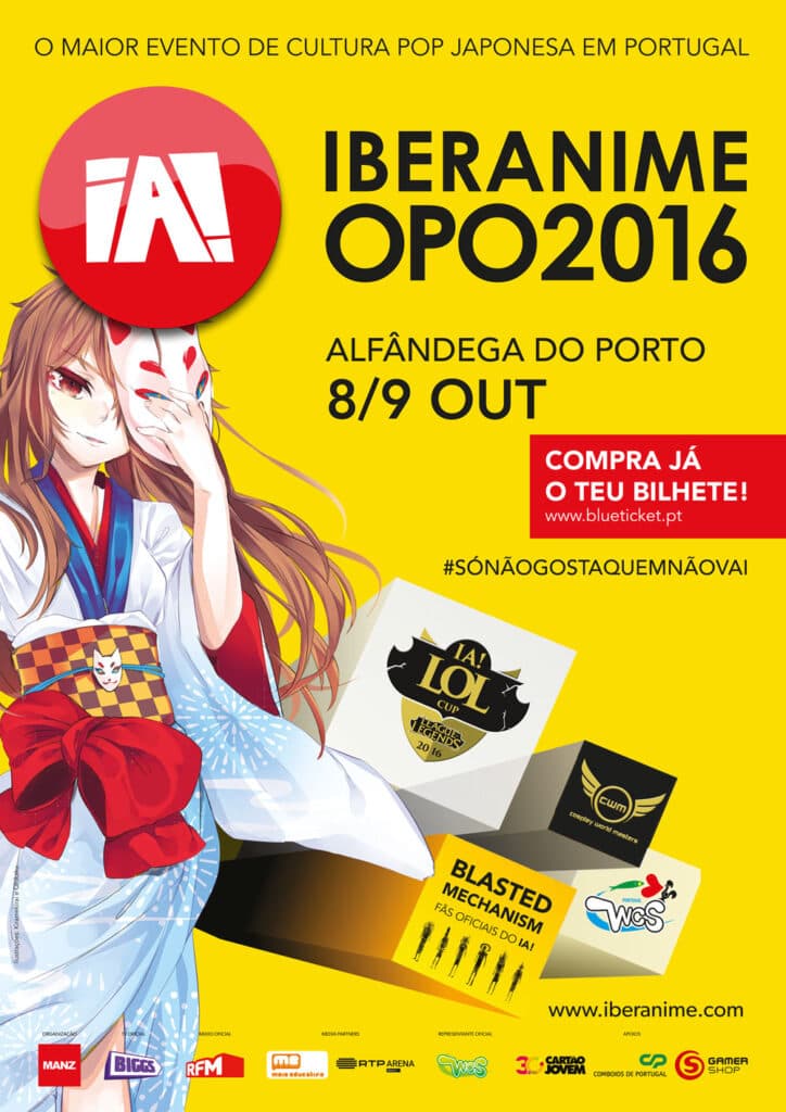 Iberanime Porto 2016 poster