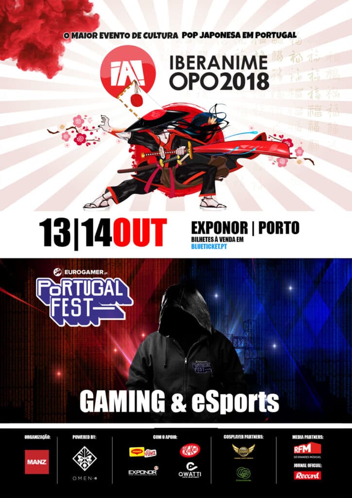 Iberanime Matosinhos 2018 poster