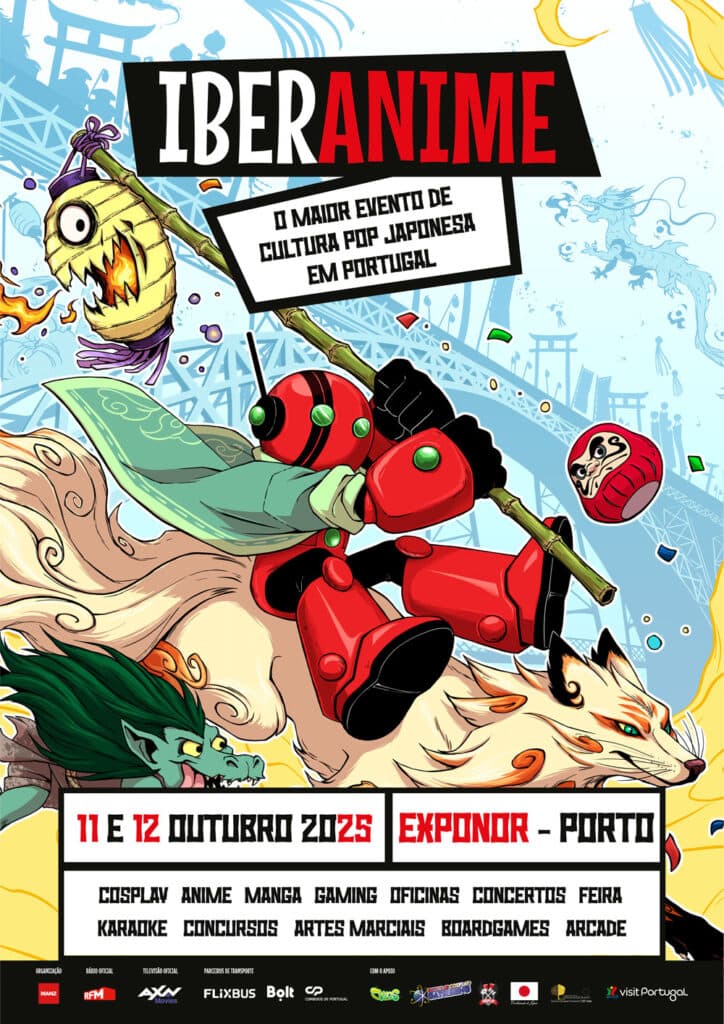 Iberanime Porto 2025 poster