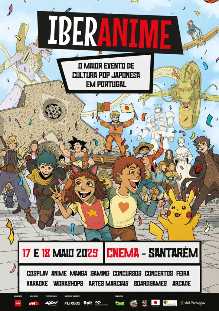 Iberanime Santarém 2025 poster